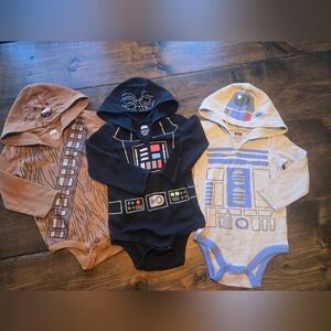 Star Wars 24m *baby* diaper shirts